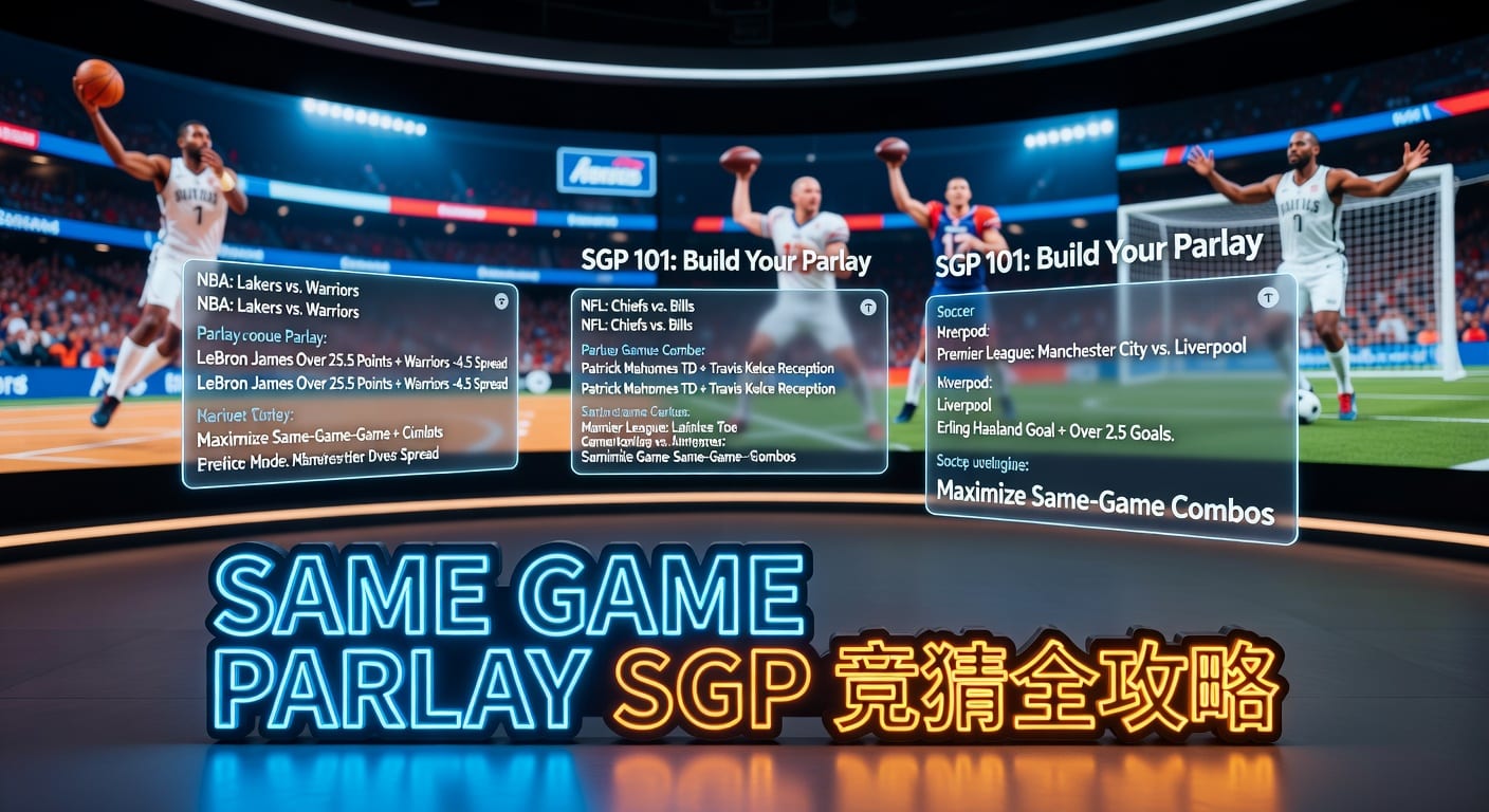 超级过关 same game parlay SGP：玩法逻辑与实战判断