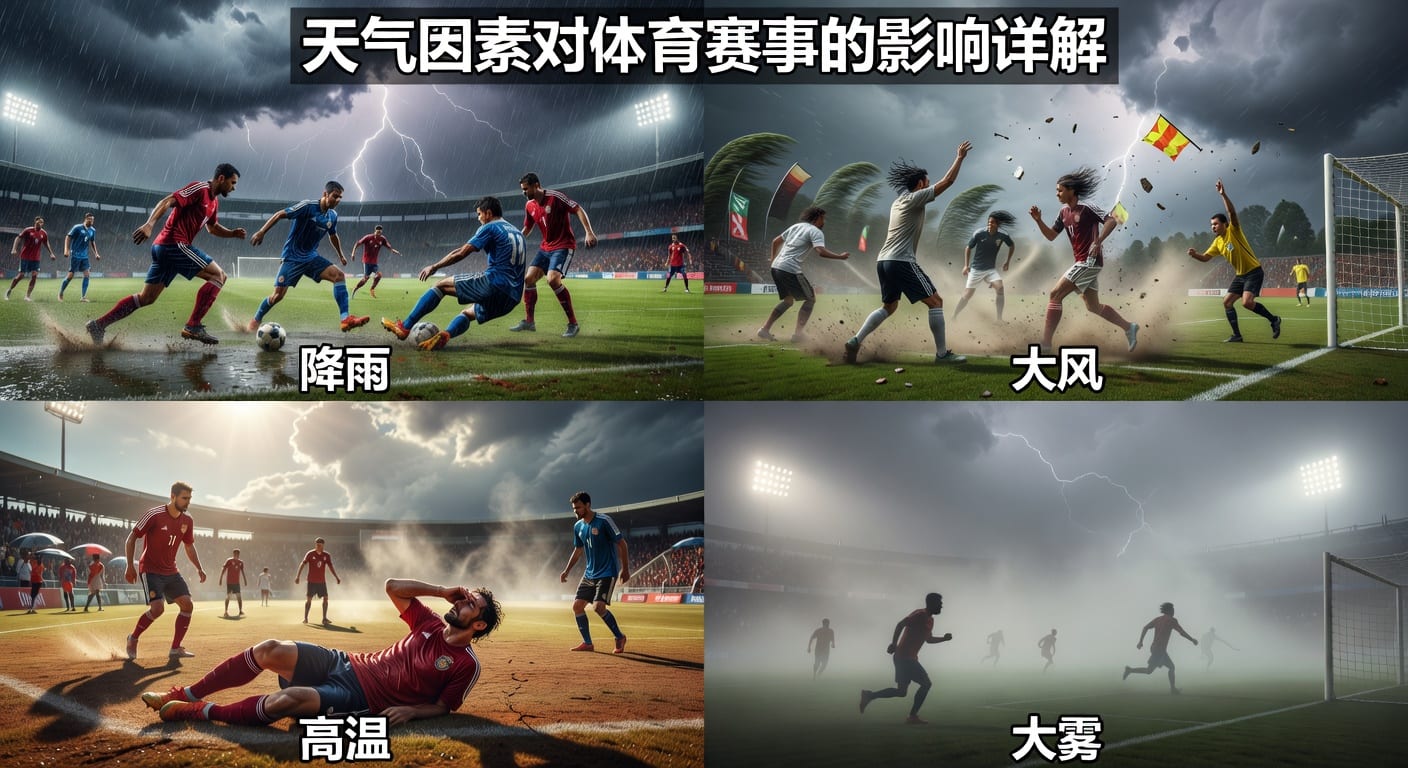天气因素 weather factors：体育赛事判断与实战解读