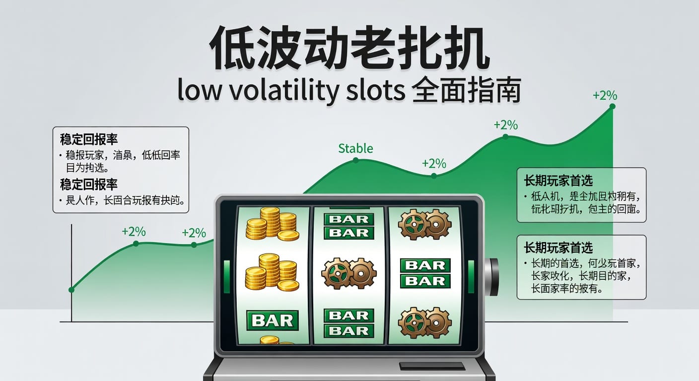 低波动老虎机 low volatility slots：稳健玩法与选机指南