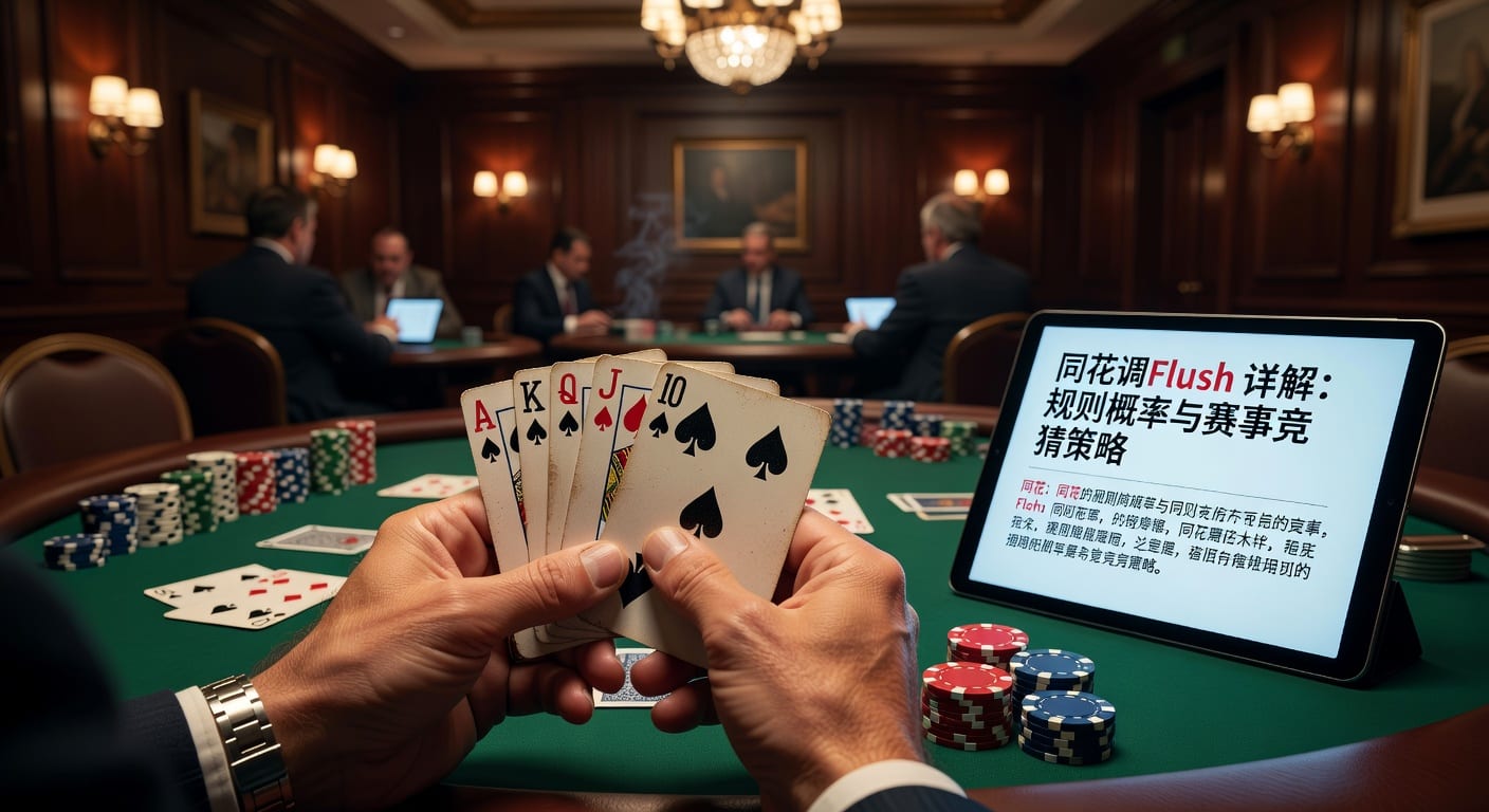 同花顺 straight flush 识别与实战判断