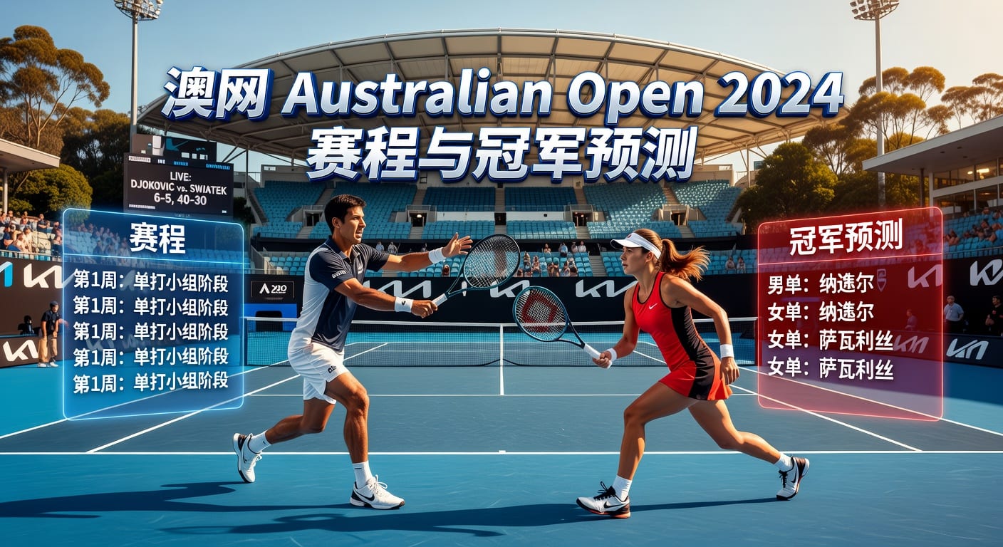 2026年澳网 Australian Open 赛前观察｜雷速体育官网