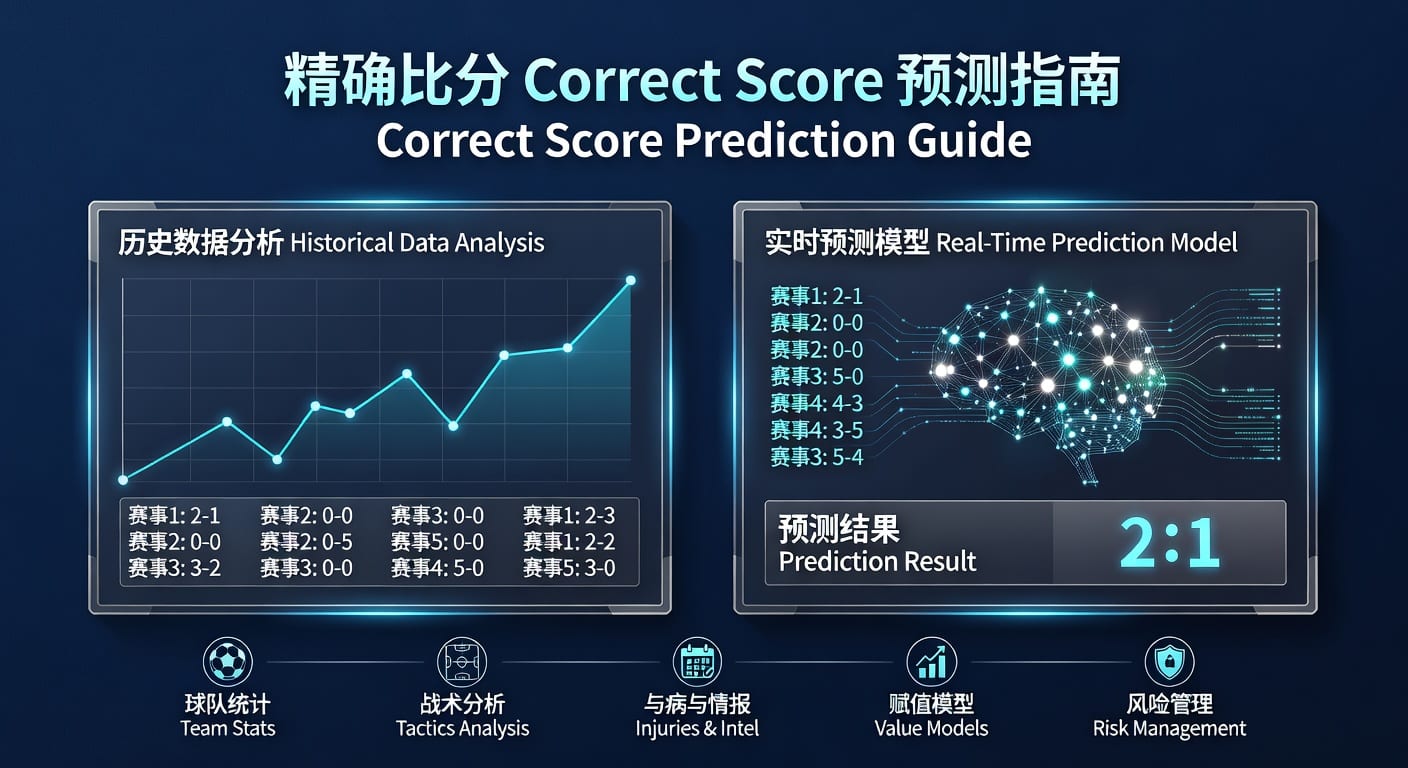 精确比分 correct score｜AG真人娱乐官网投注技巧解析