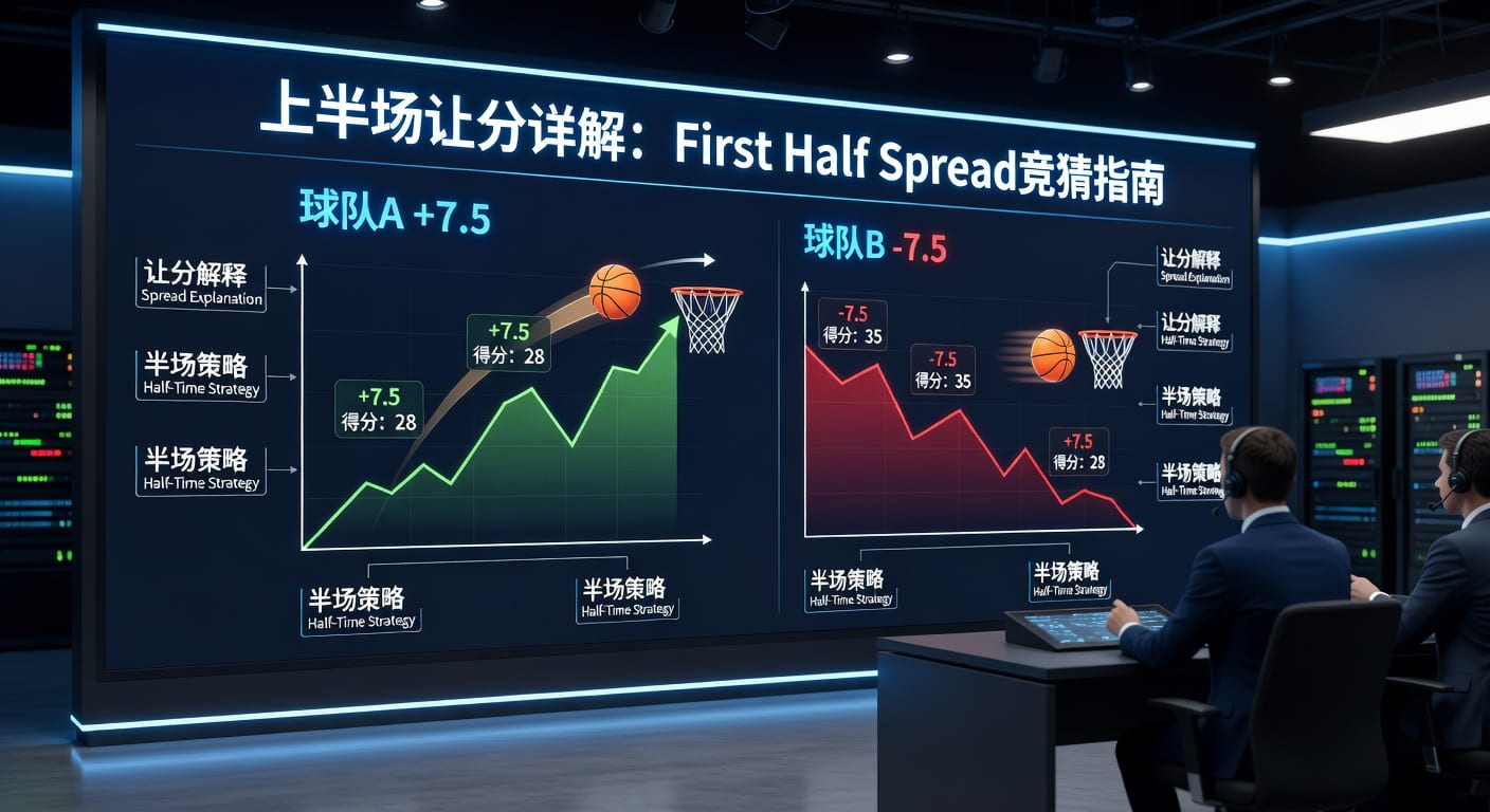 上半场让分 first half spread｜赔率王体育官网实战解读